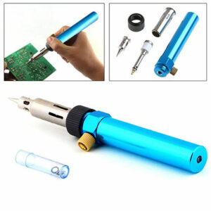 Gas Butane Welding Pen Burner Solder Iron Gun Blow Torch Soldering Iron Gun