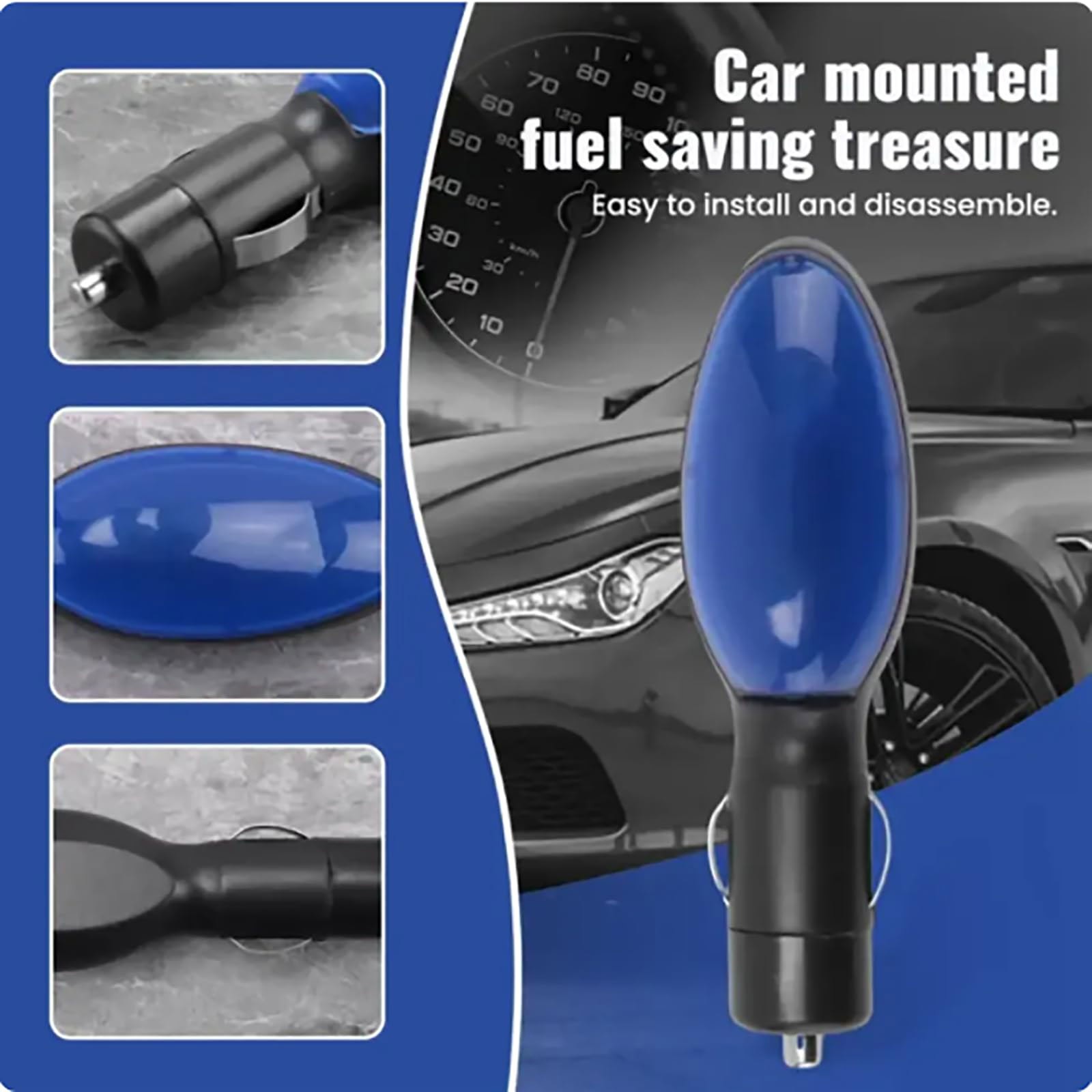 1-4Pcs Gas Fuel Sync Farther Save More Fuel Instantly Automotive Spill Save Car - Image 4