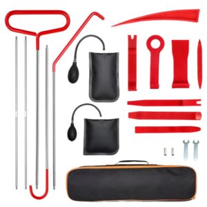 Car Repair Tool Kit Portable Automotive Tool Set with Carrying Bag Wheel Puller