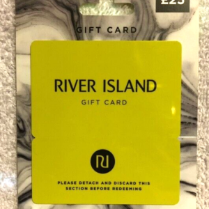 UK River Island London Clothing Retailer 2017 Gift Card Collectible