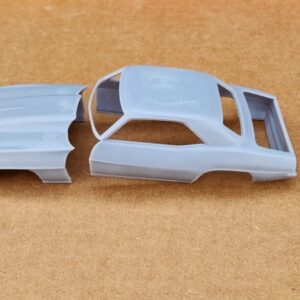 ABS-LIKE RESIN 3D PRINTED 1/25 1969 CAMARO OUTLAW, SUPER GAS PRO BODY SEPARATED