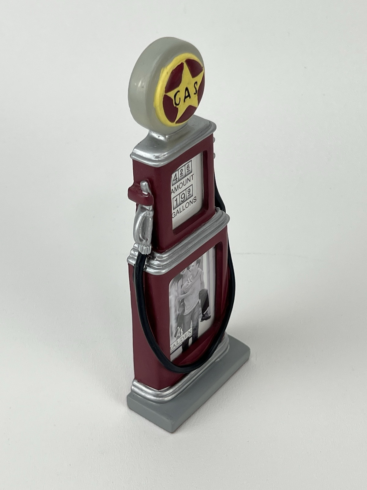 Picture Frame, Malden, Vintage Automotive Gas Pump Photo Frame, 2 Odd Size Photo - Image 3