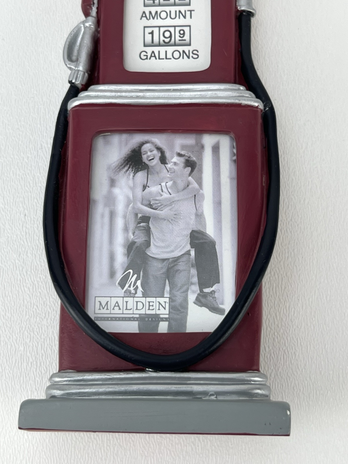 Picture Frame, Malden, Vintage Automotive Gas Pump Photo Frame, 2 Odd Size Photo - Image 5