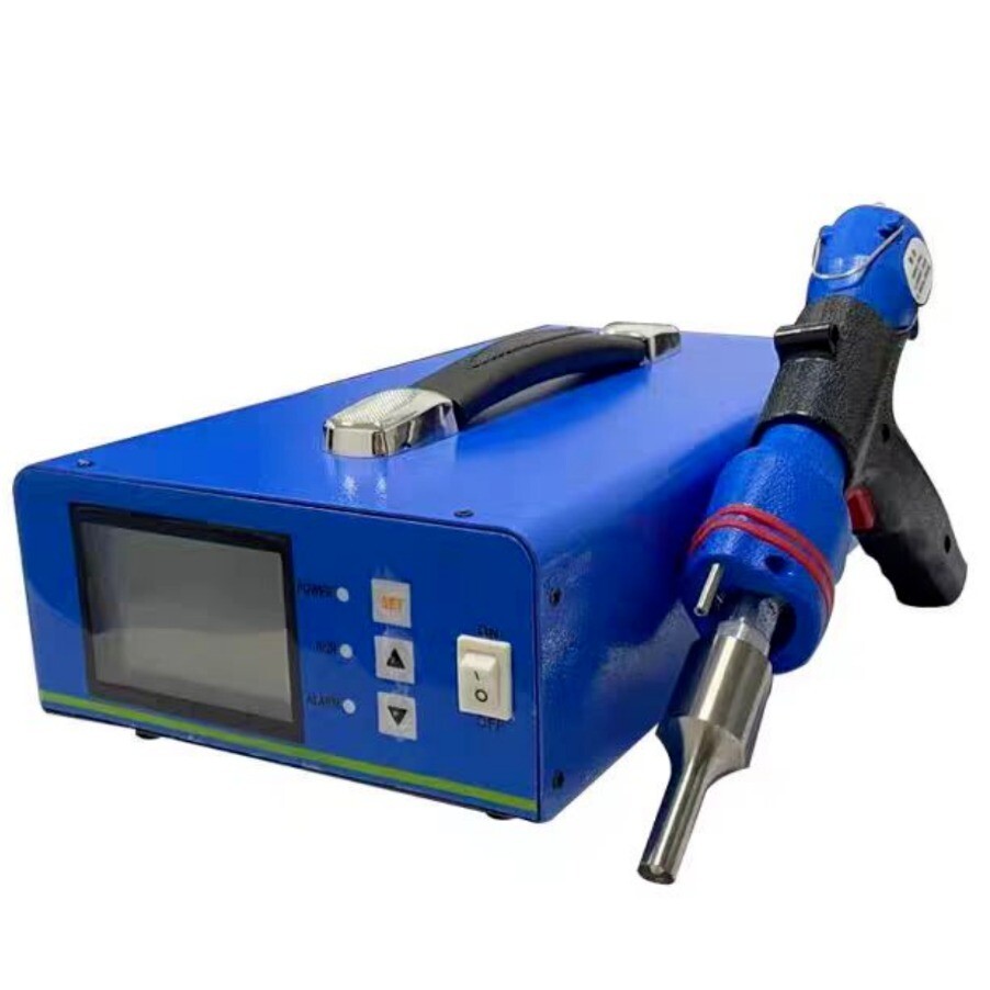 220V 35K/28K ultrasonic handheld welding machine for automotive/cleaner belt