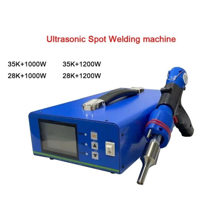 220V 35K/28K ultrasonic handheld welding machine for automotive/cleaner belt - Image 2
