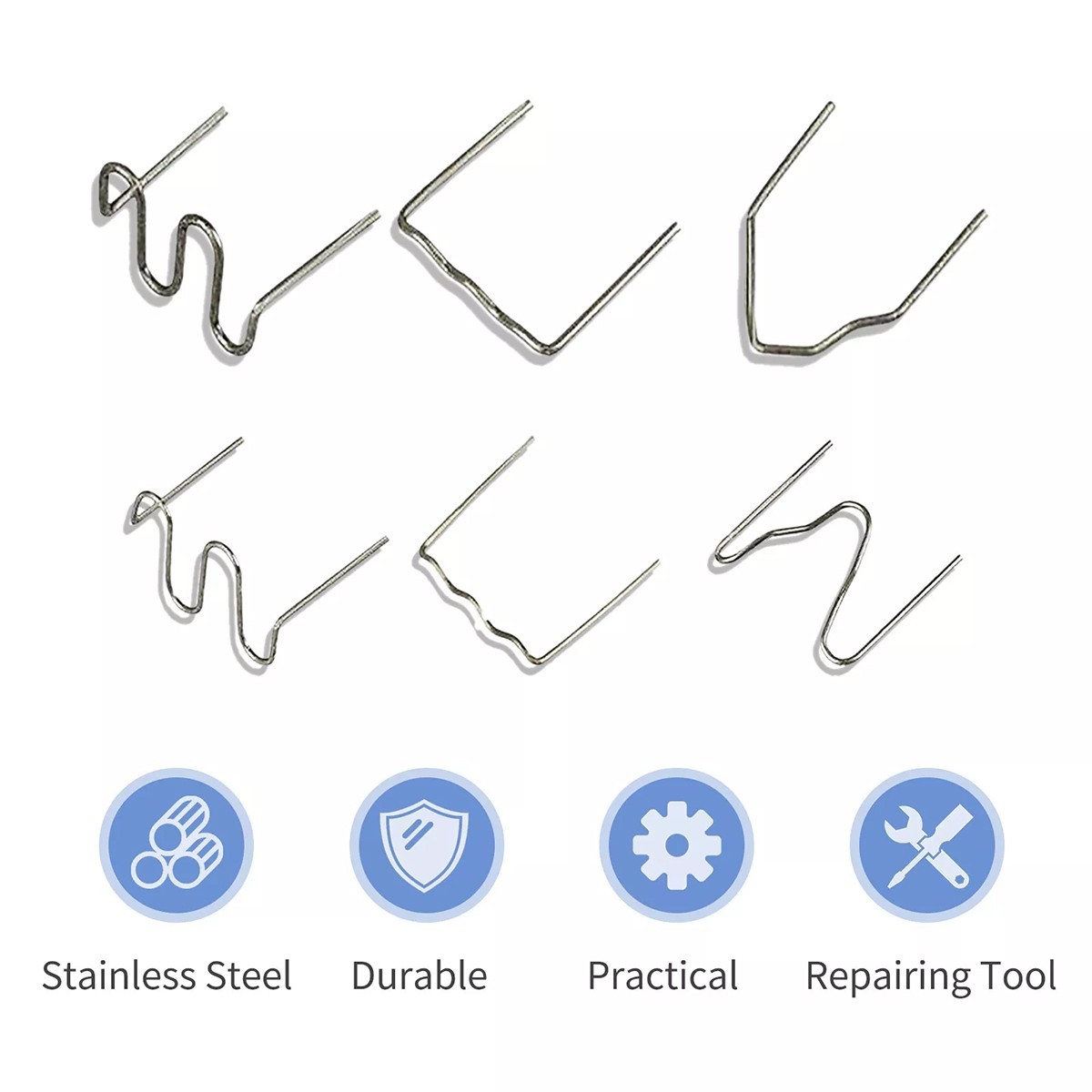 1200x Welding Nails Automotive Repair Welding Wire For Car Bumper Repair Machine - Image 5