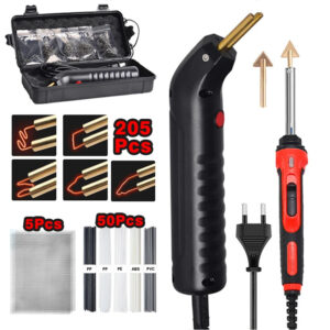 100W Plastic Welding Machine Kit Automotive Bumper Crack Repair Gun Welding