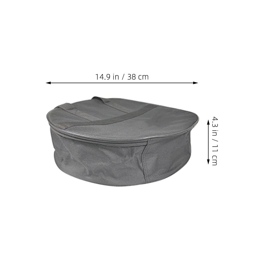 Cable Organizer Bag Round Tool Organizer Bag Automotive Tool Bag With Handle - Image 3