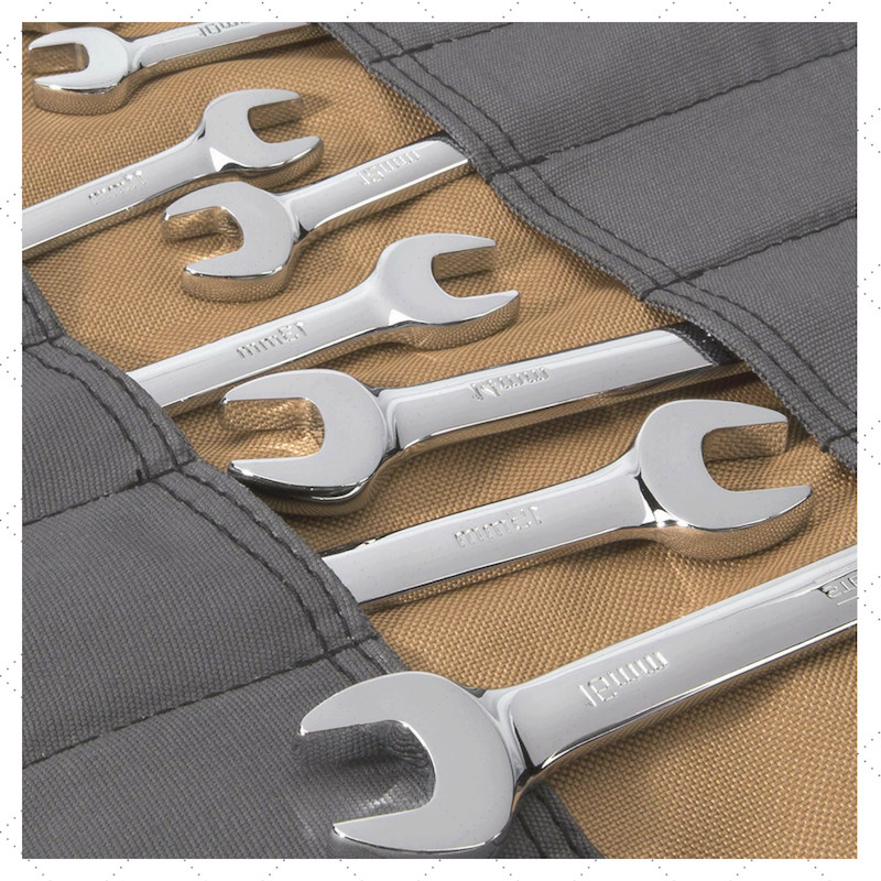 Wrench Roll Up Socket Bag Hand Tool Organizer Pouch Portable Storage Holder USA - Image 2