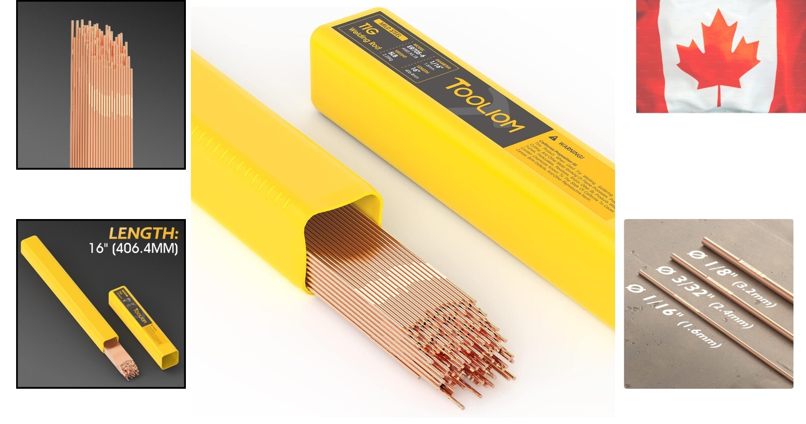 Mild Steel TIG Welding Rod ER70S-6 – 5LB, Ideal for Automotive and Construction - Image 2
