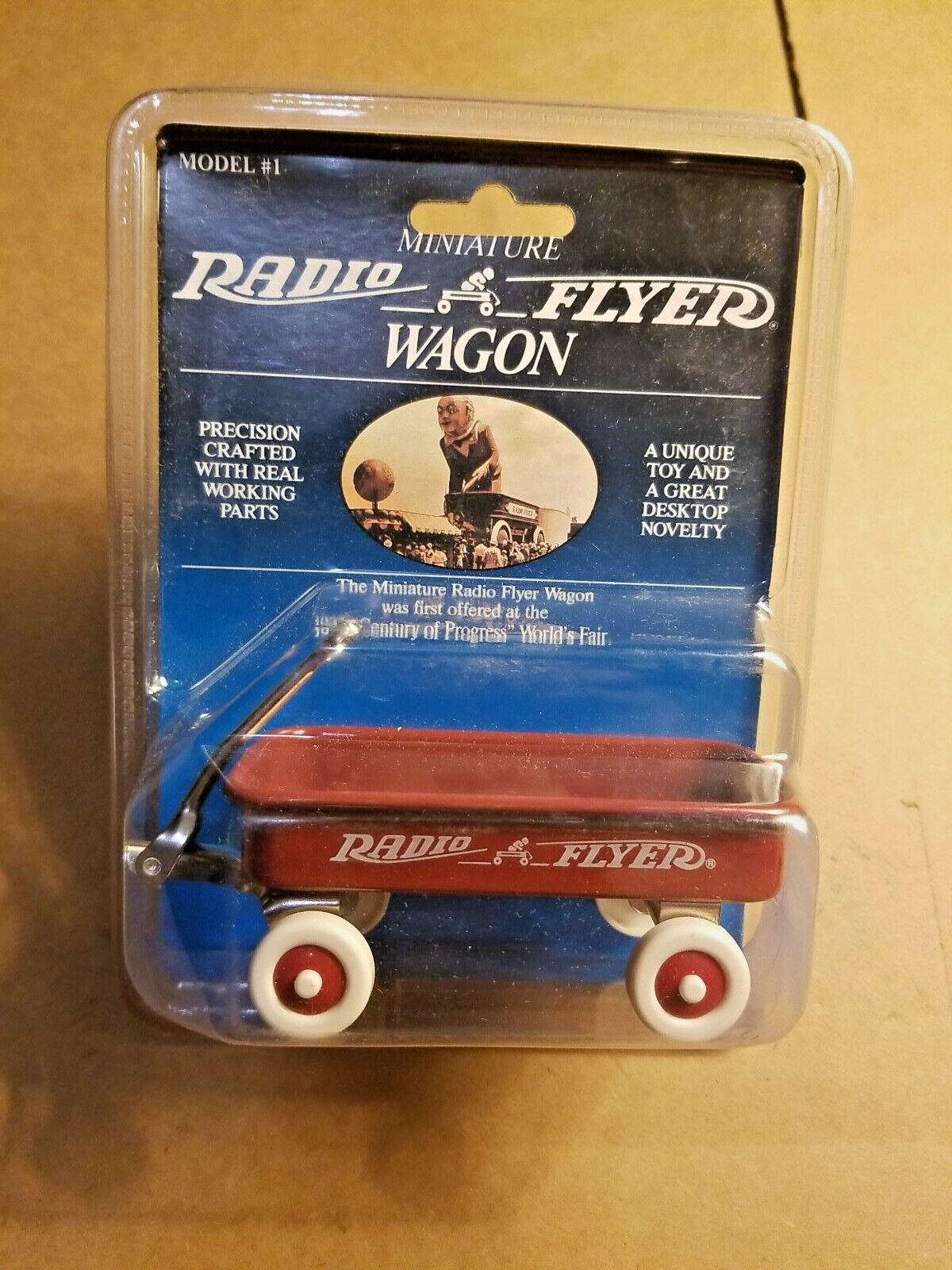 Vintage 1990 Radio Flyer Miniature Wagon Model #1