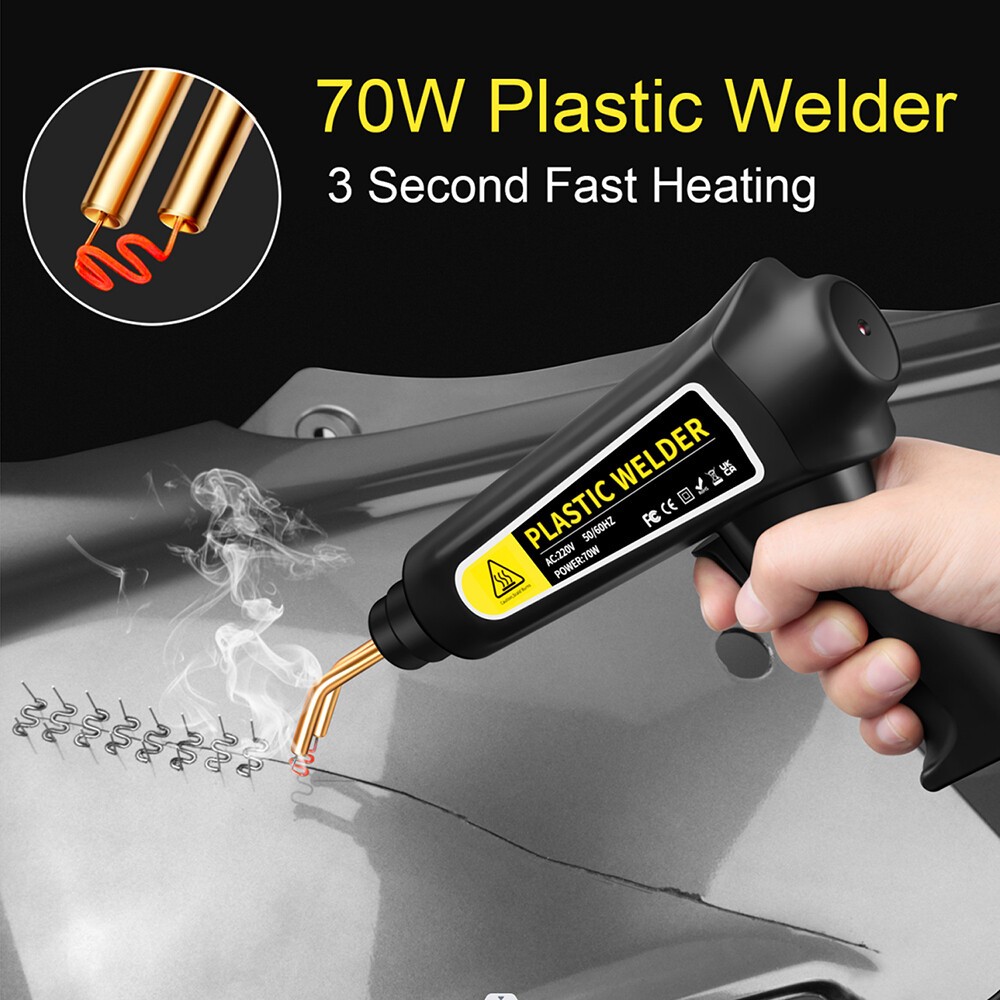 Automotive Plastic Welder Kit For Bumper Repair 200 Welding Rods - Image 4