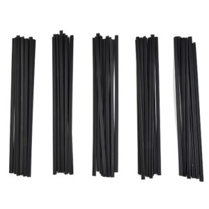 Versatile Black PP Plastic Welding Rods for Automotive Applications 50pcs