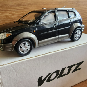 Vintage Toyota Voltz 1/24 Color Sample Novelty Dealer Car Black in box