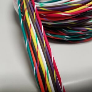 14 AWG GXL HIGHTEMP AUTOMOTIVE POWER WIRE 8 STRIPED COLORS 15 FT EA