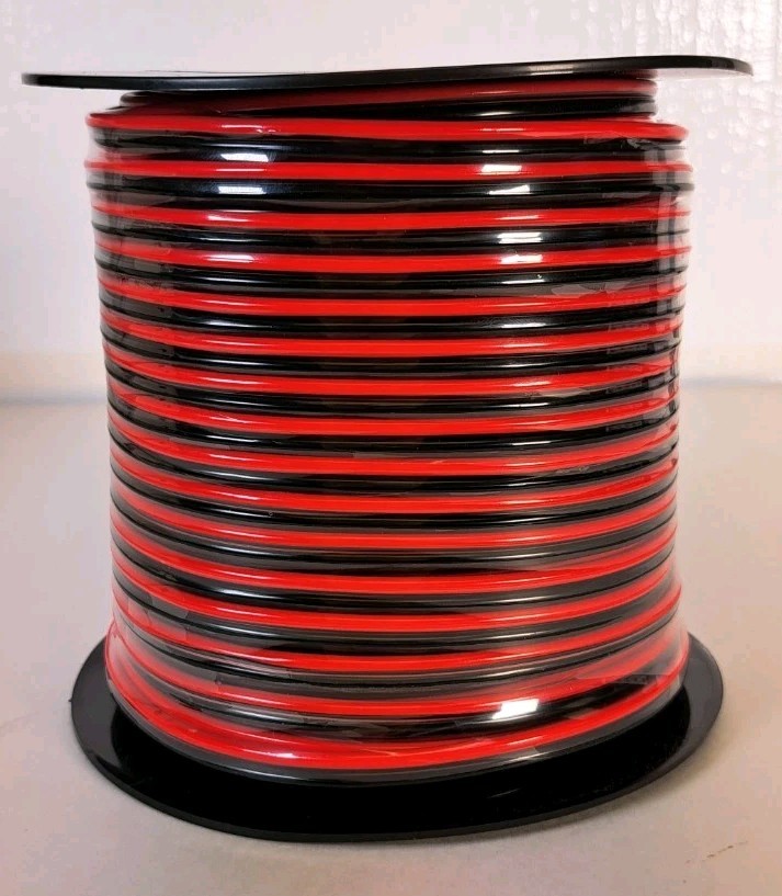 16 Gauge Wire 16awg Automotive Wire Electrical Wire 135ft 2 Conductor Red Black - Image 2