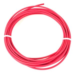 AUTOMOTIVE WIRE - 12 GAUGE GA HIGH TEMP GXL COPPER WIRE RED - 25' U.S.A MADE