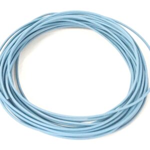25 FEET 18 GAUGE AWG AUTOMOTIVE WIRE HIGH TEMPERATURE TXL WIRE LIGHT BLUE COPPER