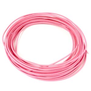 AUTOMOTIVE WIRE - 12 GAUGE GA HIGH TEMP GXL COPPER WIRE PINK - 25' U.S.A MADE
