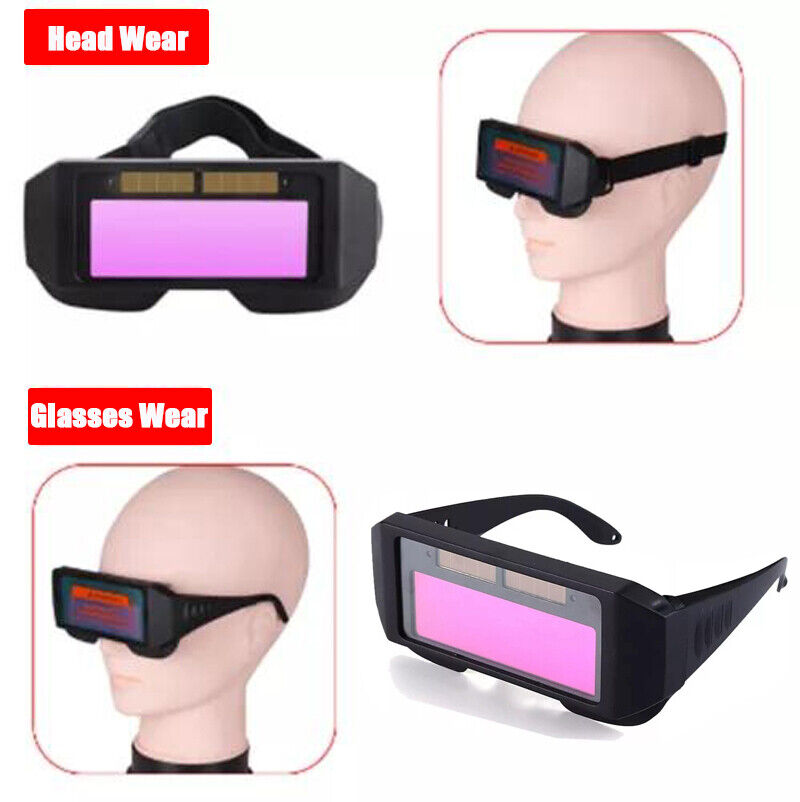 2Pcs Welding Glasses Auto Darkening Goggles Mask Safety Automatic Dimming Welder - Image 3