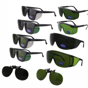 Titus Retro & OTG Safety Welding Glasses Goggles Side Shields Z87 ANSI IR #3 #5