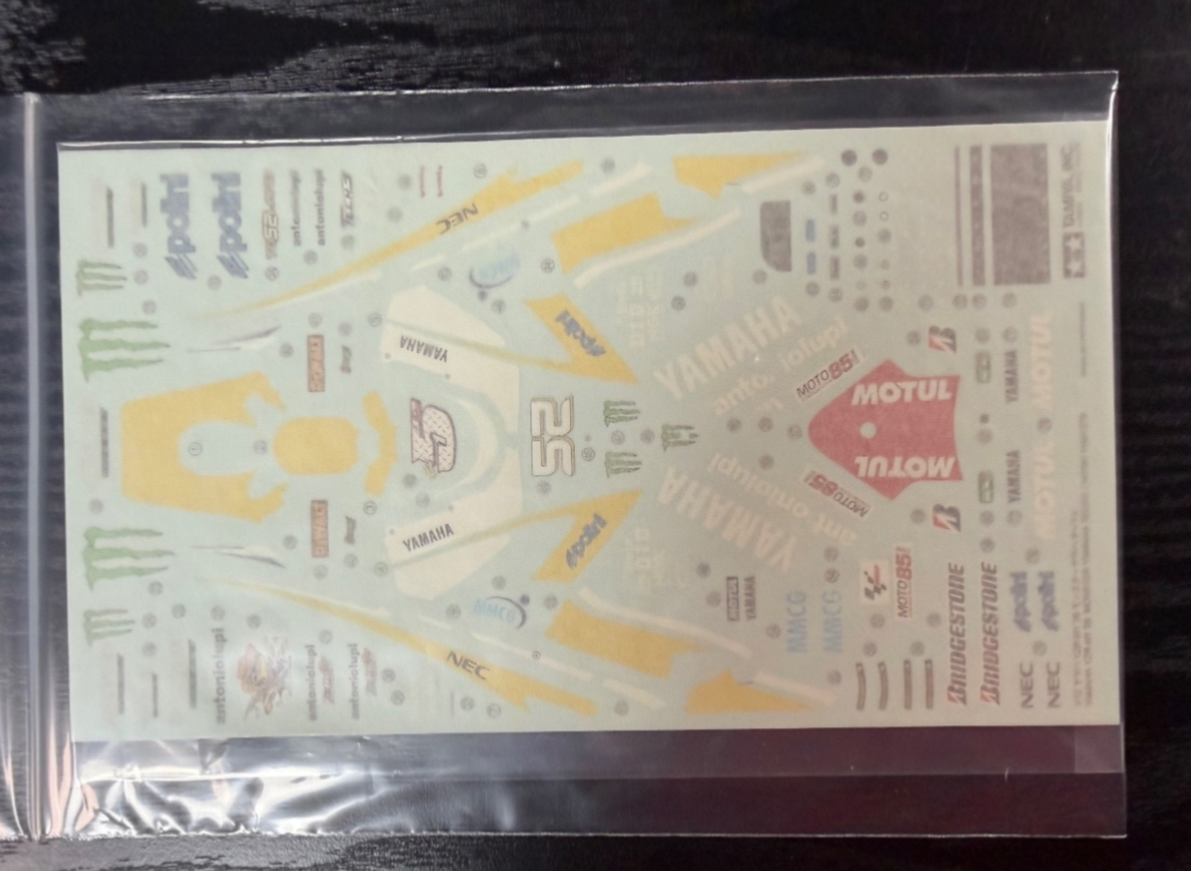 TAMIYA MONSTER YAMAHA TECH3 YZR-M1'09 Item14119 1/12 from Japan5 - Image 4