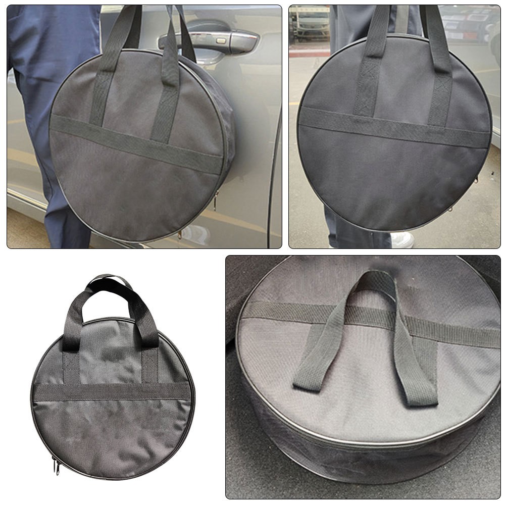 Cable Bag Travel Large Capacity Tool Jumper Carry Hard Storage Case - Image 3