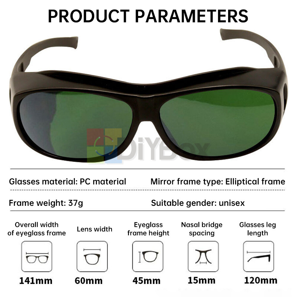 Welding Safety Glasses Goggles for Plasma or Gas Cutting & Welding Shade 3/5/8 - Image 2
