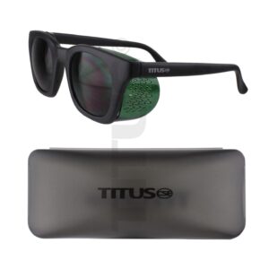 Titus Retro Style Safety Welding Glasses Goggles Side Shields Z87 ANSI IR #5