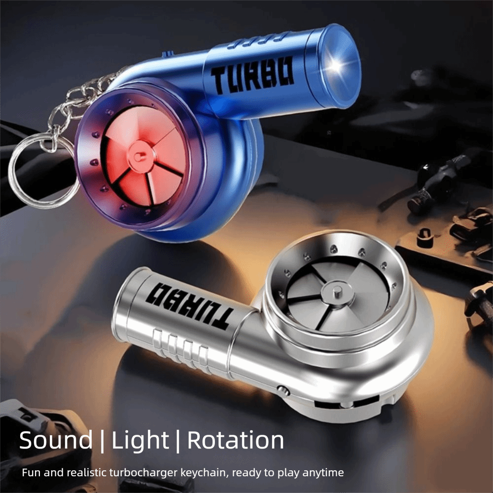 Turbo Key Chain With Sound Simulation Turbo Toys Turbocharging Pendant Keyring