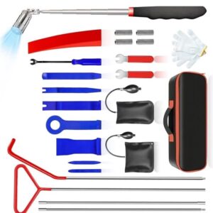 28Pcs Car Repair Kit Portable Automotive Tool Set w/Carrying Bag W/ Hook Set