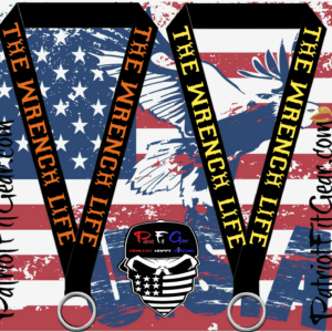 Lanyard,The Wrench Life,Mechanic,Wrenching,{{SET OF TWO}},Automotive,Custom
