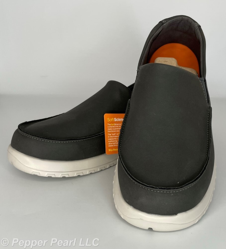 Soft Science Frisco Pro Oiled Nubuck Loafer Boat Deck Shoes 3 Colors Men's 7-13 - Image 3