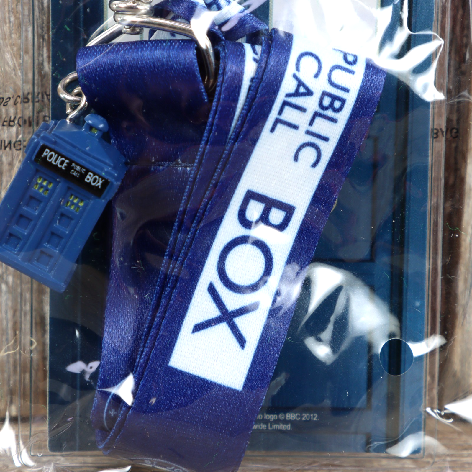 Doctor Who Lanyard Call Box With TARDIS Charm BBC Underground Toys 2012 Sealed - Image 3