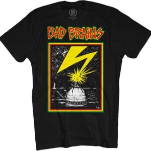 BAD BRAINS - Capitol - T SHIRT S-M-L-XL-2XL Brand New T Shirt Official