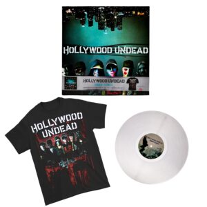 Men's Hollywood Undead Swan Songs Vinyl + Tee Box Set T-shirt Small Black