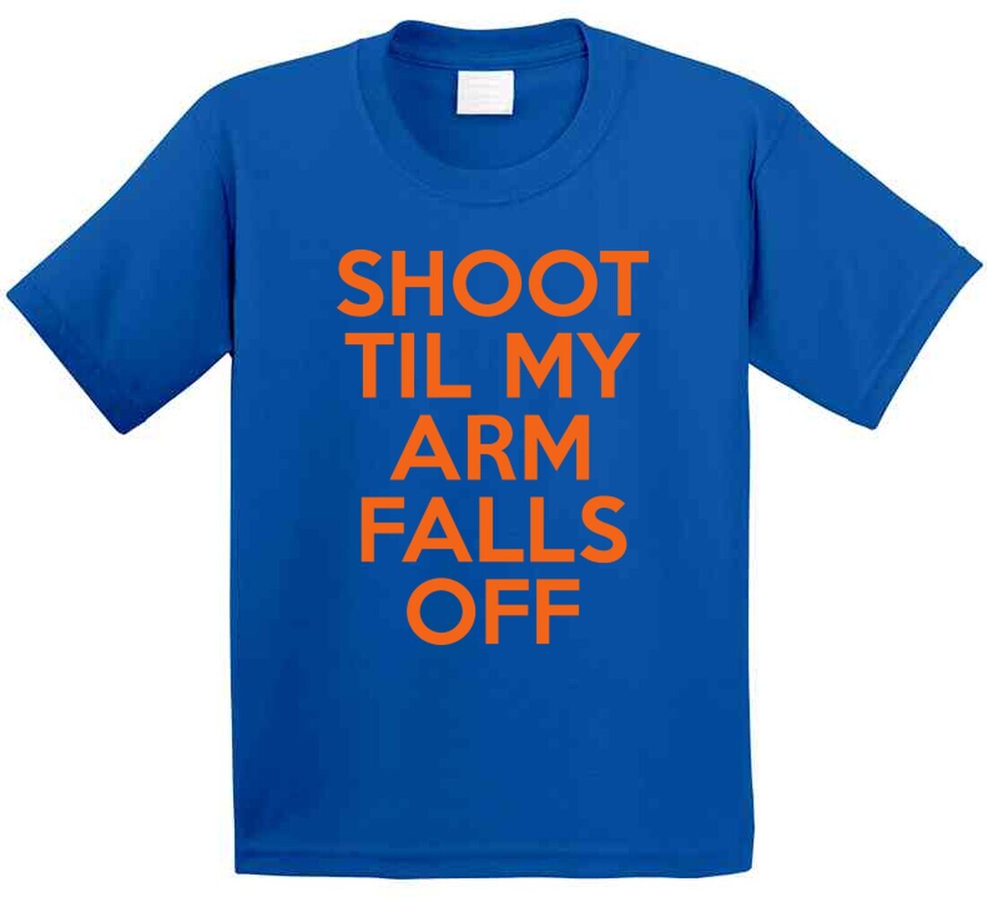 Kevin Durant Shoot Till My Arm Falls Off Basketball T Shirt - Image 2