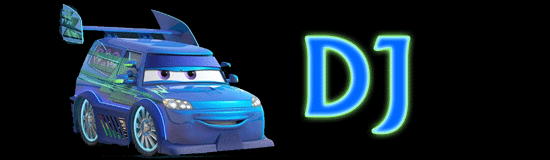 Disney Pixar Cars 1 Impound DJ #84 With Wheel Lock RaceORama - Chase Model 2008 - Image 3