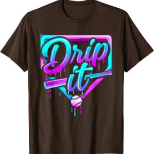 Baseball Lifestyle 101 Apparel Baseball Icecream Unisex T-Shirt