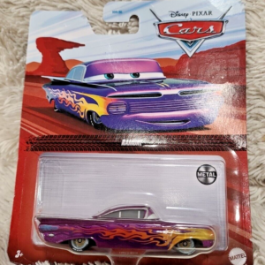 Disney Pixar Cars RAMONE New Version 2023 Metal Series Purple Flames Low Rider