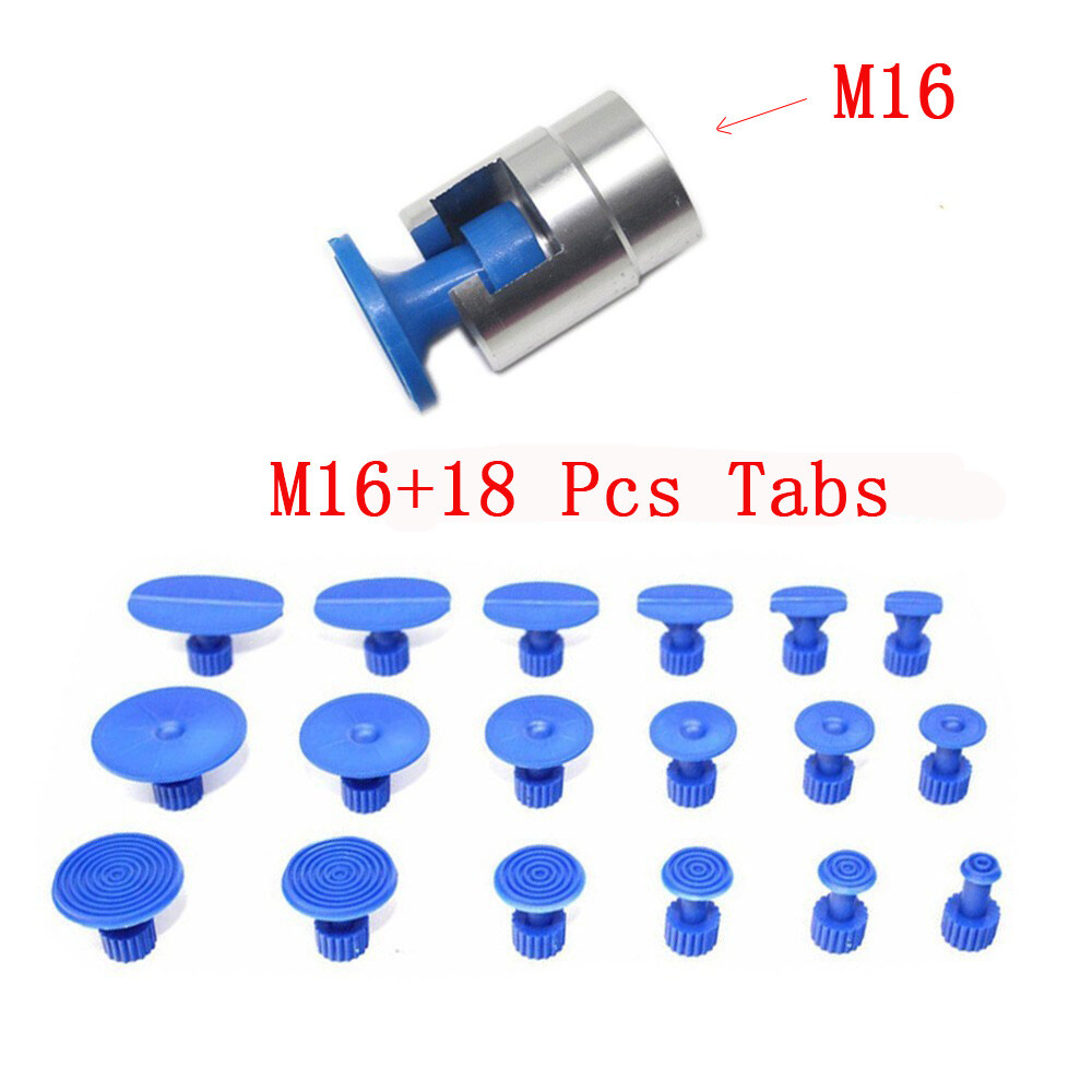 Paintless Car Tools Aluminum Glue Puller Tabs 4 Sizes Automotive Tool Kit - Image 4