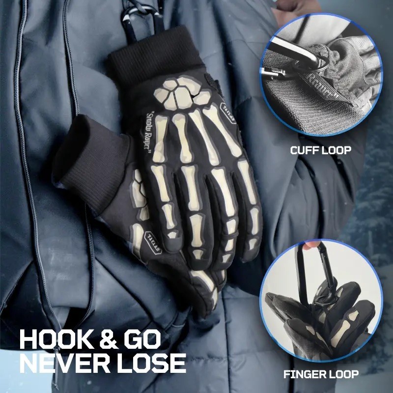 Snow Reaper Waterproof Tactical Gloves – Winter Insulated, Windproof, Outdoor - Image 4