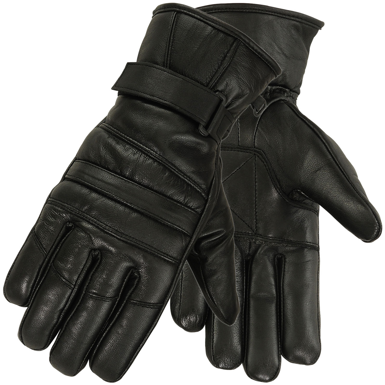 Mens Warm Winter Gloves Dress Motorcyle Cold Weather GloveThermal Lining Leather - Image 5