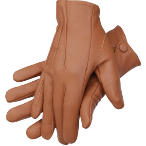 Men's Dress Driving Cycling Genuine Lambskin Leather Unlined Gloves