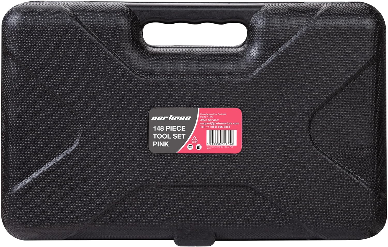 148 Piece Tool Set General Hand Tool Kit with Plastic Toolbox Storage Case, Auto - Image 3