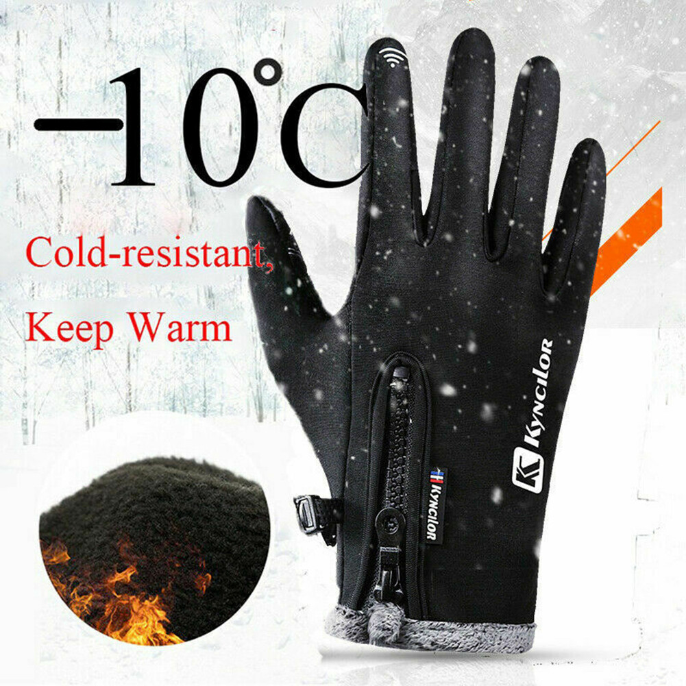 -30℉ Waterproof Windproof Touch Screen Warm Winter Gloves for Cold Weather Men - Image 2