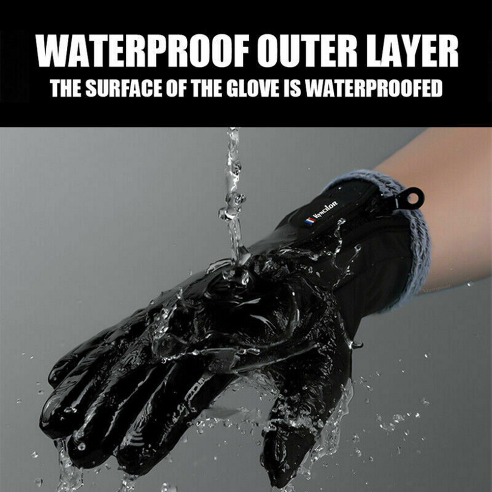 -30℉ Waterproof Windproof Touch Screen Warm Winter Gloves for Cold Weather Men - Image 3