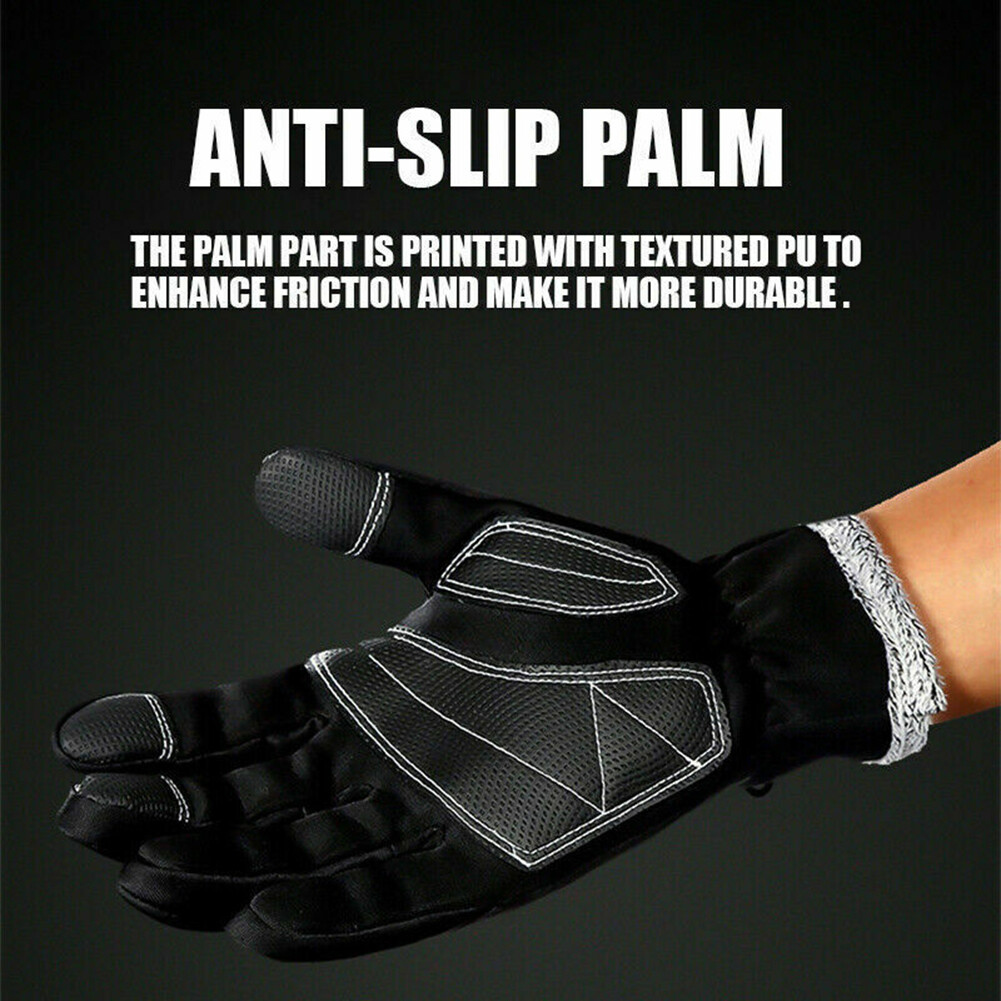 -30℉ Waterproof Windproof Touch Screen Warm Winter Gloves for Cold Weather Men - Image 4