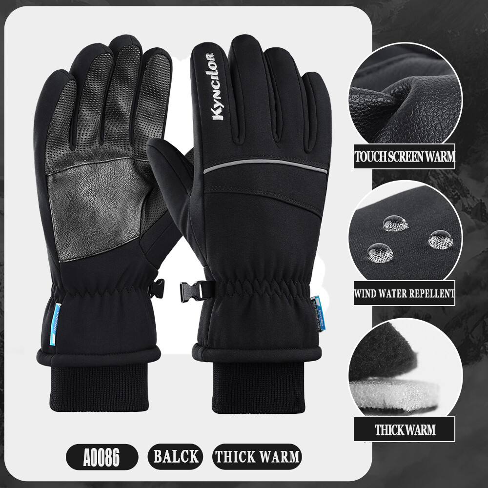 Winter Gloves -30℉ Waterproof Thermal Gloves for Men Women 3M Insulated Gloves - Image 2