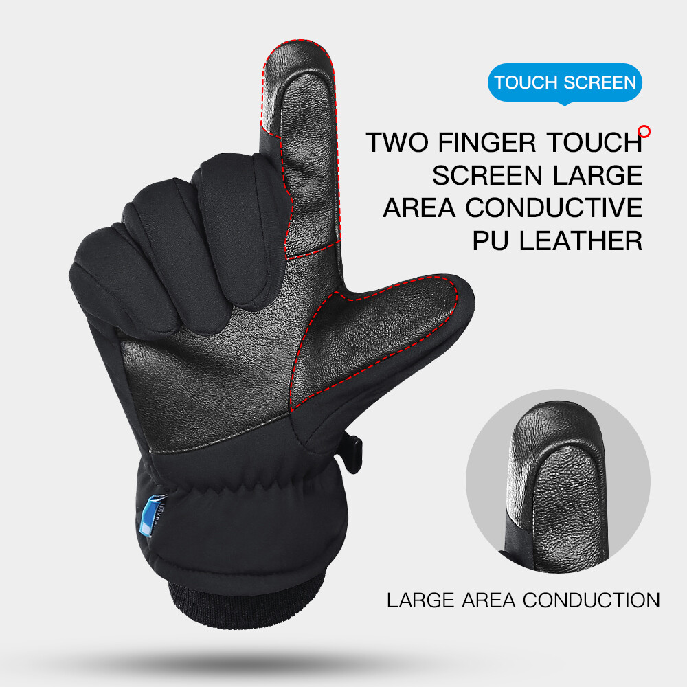 Winter Gloves -30℉ Waterproof Thermal Gloves for Men Women 3M Insulated Gloves - Image 5